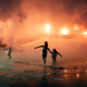 ice swimming